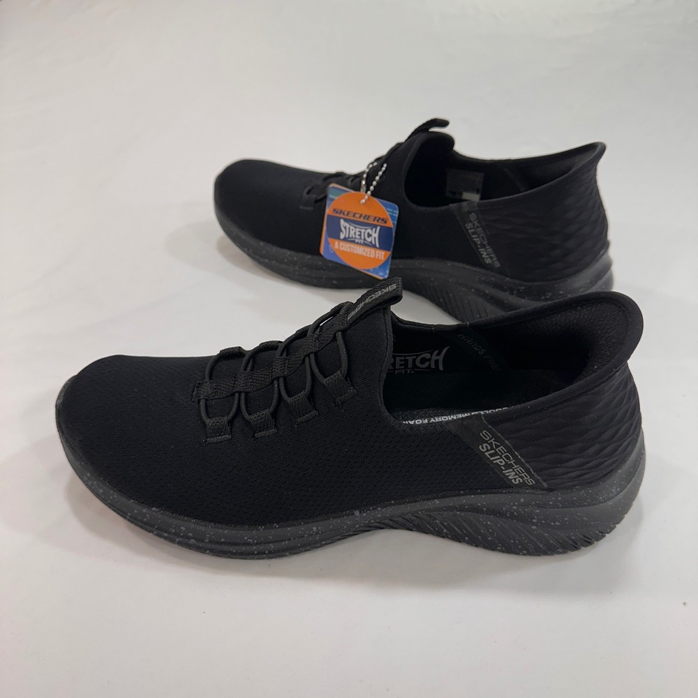 Skechers Hands Free Slip-ins Bobs Sport Squad Chaos Mens 8.5 Black | Athleisure